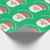 Feliz navidad geschenkpapier (Ecke)