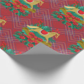 Feliz navidad geschenkpapier (Ecke)