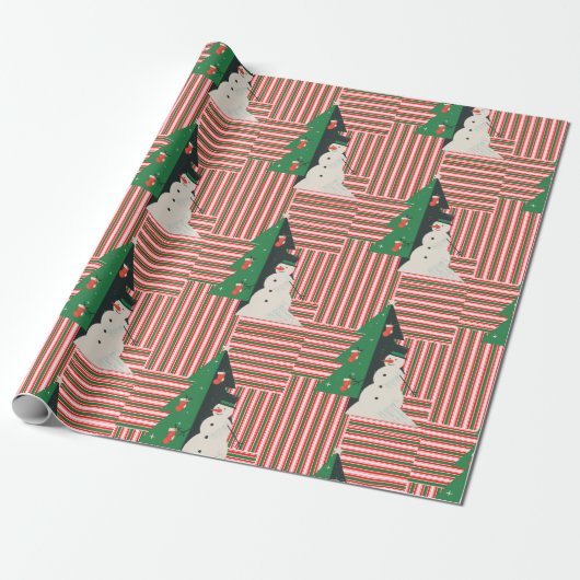 Feliz navidad geschenkpapier (Ungerollt)