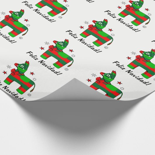 Feliz Navidad! Geschenkpapier (Ecke)