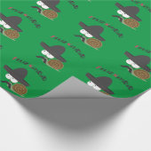 Feliz Navidad Geschenkpapier (Ecke)