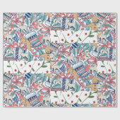 Feliz navidad geschenkpapier (Flach)