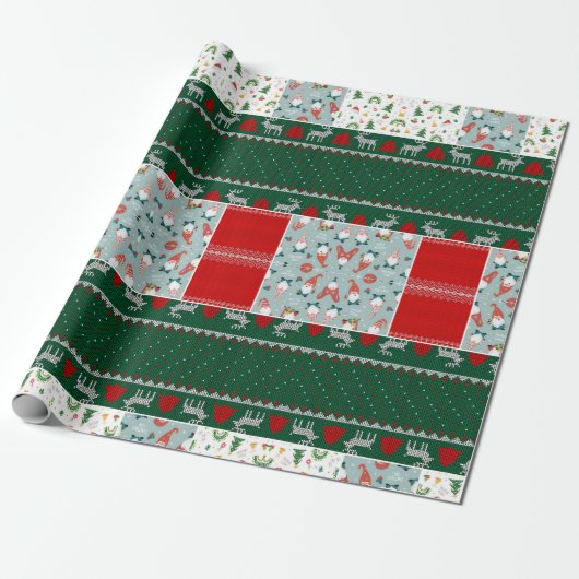 Feliz navidad geschenkpapier (Ungerollt)