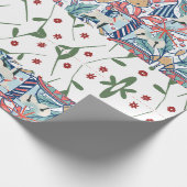 Feliz navidad geschenkpapier (Ecke)