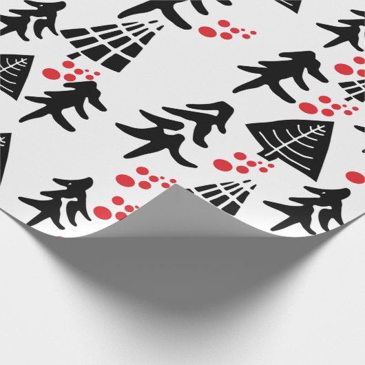 Feliz navidad geschenkpapier (Ecke)