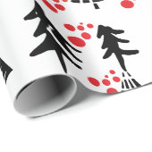 Feliz navidad geschenkpapier (Rolleneckpunkt)