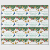 Feliz navidad geschenkpapier (Flach)