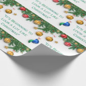 Feliz navidad geschenkpapier (Ecke)