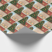 Feliz navidad geschenkpapier (Ecke)