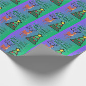 Feliz navidad geschenkpapier (Ecke)