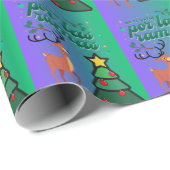 Feliz navidad geschenkpapier (Rolleneckpunkt)