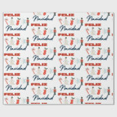 Feliz navidad geschenkpapier (Flach)