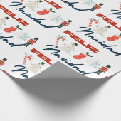 Feliz navidad geschenkpapier (Ecke)