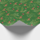 Feliz navidad geschenkpapier (Ecke)