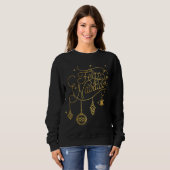 Feliz Navidad Golden Artline Sweatshirt (Vorne ganz)