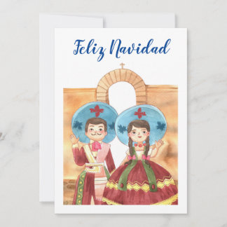 Feliz Navidad Holiday Card für Kinder Feiertagskarte