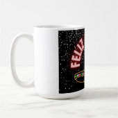 Feliz Navidad Holiday Neon Kaffeetasse (Links)