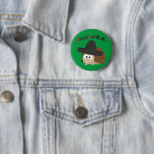 Feliz Navidad Igel Button (Beispiel)