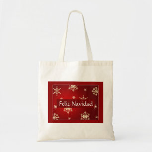 Feliz Navidad individuell anpassbar Tragetasche