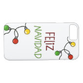 Feliz Navidad iPhone Case (Rückseite (Horizontal))
