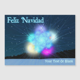 Feliz Navidad - Jack Frost Magnetkarte