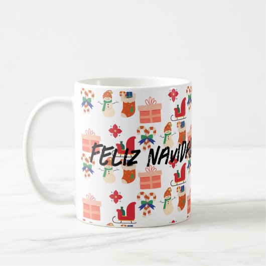 Feliz navidad kaffeetasse (Links)