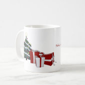 Feliz Navidad Kaffeetasse (Vorderseite Links)