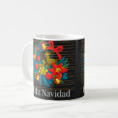 FELIZ NAVIDAD KAFFEETASSE (Vorderseite Links)