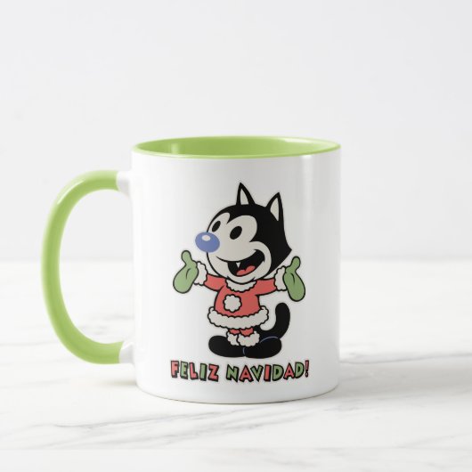Feliz Navidad, Katze Tasse (Links)