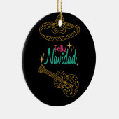 Feliz navidad keramik ornament (Rechts)