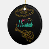 Feliz navidad keramik ornament (Links)