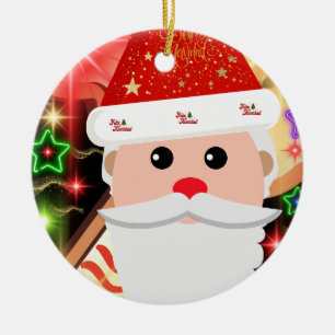 Feliz Navidad  Keramik Ornament