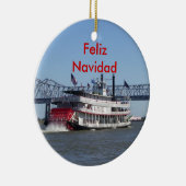 Feliz Navidad Keramikornament (Rechts)