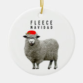 Feliz Navidad Keramikornament (Vorne)