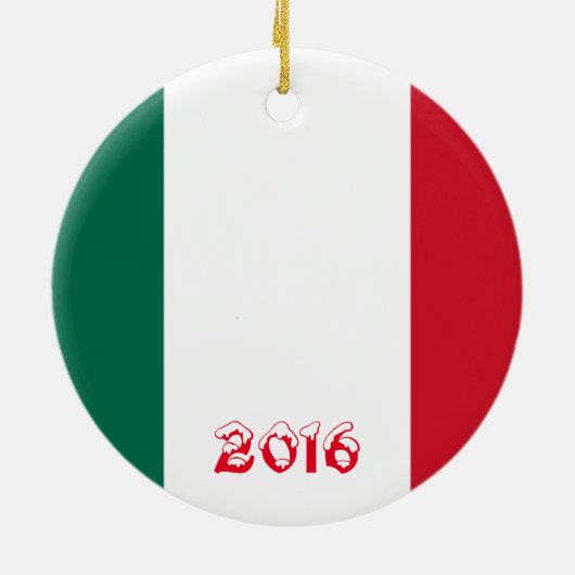 Feliz Navidad Keramikornament (Hinten)