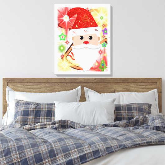 Feliz Navidad  Leinwanddruck (Insitu (Schlafzimmer))