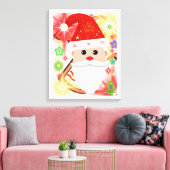 Feliz Navidad  Leinwanddruck (Insitu (Wohnzimmer))