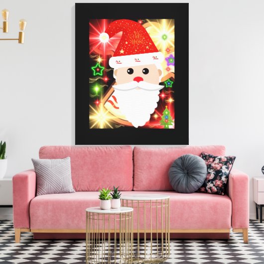 Feliz Navidad Leinwanddruck (Insitu (Wohnzimmer))