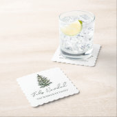 Feliz Navidad-Merry Weihnachtsbaum und Lichter Untersetzer (Vor Ort)