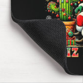 Feliz Navidad Mexican Christmas Santa Sombrero Cac Mousepad (Ecke)