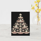 Feliz Navidad Mexican Sombrero Christmas Tree Men Karte (Gelbe Blume)