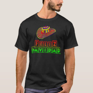 Feliz Navidad mit Sombrero-WeihnachtsShirt T-Shirt