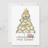 FELIZ NAVIDAD MITTEILUNGSKARTE (Vorderseite)