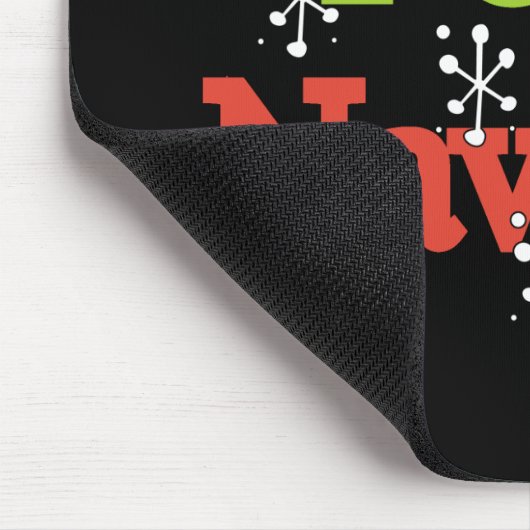 Feliz Navidad Mousepad (Ecke)