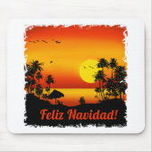 feliz Navidad Mousepad (Vorne)