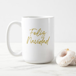 Feliz Navidad-Nachricht Kaffeetasse