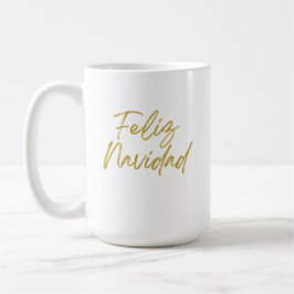 Feliz Navidad-Nachricht Kaffeetasse