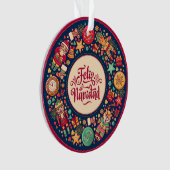 Feliz Navidad Ornament (Vorderseite)