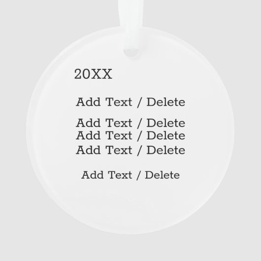 Feliz Navidad Ornament (Rückseite)