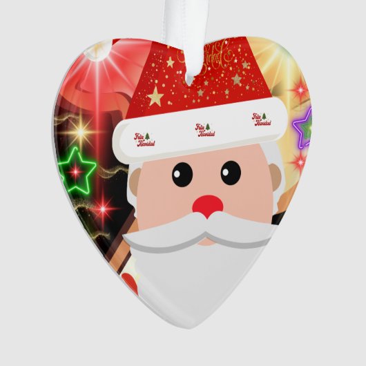 Feliz Navidad Ornament (Vorderseite)